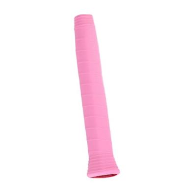 Imagem de Deevoka Grip de raquete de tênis, fita adesiva de fita respirável suor absorvente badminton garra de raqueta, tênis handdil wrap badminton, Rosa