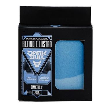 Imagem de Boina Espuma Azul 3" - Refino / Lustro - DARKBULL