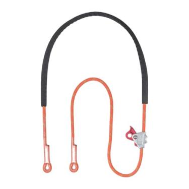 Imagem de YIJU Posicionamento do cordão de cordão de colavor Ajuste Ajuste Equipamento Rappelling Fall Protection corda para cair eletricista, 300 Cm