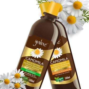 Imagem de Shampoo e condicionador Camomila 500ml  Yabae