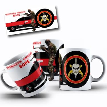 Imagem de Caneca de Porcelana Personalizada Policia Militar, Exercito e Bope (Bope)