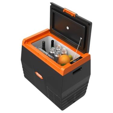 Imagem de Geladeira Portátil Black Line 35 Litros Preta 12v 24v - Elber