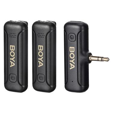 Imagem de Microfone Boya By-Wm3T2-M2 Lapela Sem Fio Wireless Plug P2