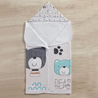 Imagem de Toalha De Banho Tematica Para Bebe Com Capuz - Miguel Baby, Little bea