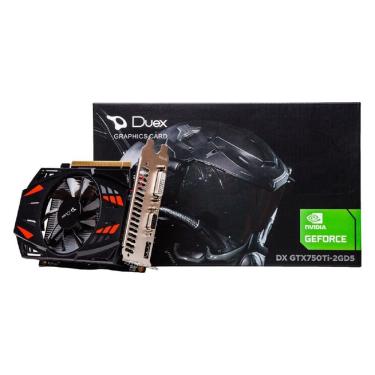 Imagem de Placa de Vídeo Duex NVIDIA GeForce GTX 750 Ti, 2GB GDDR5, 128Bit, GTX750TI-2GD5