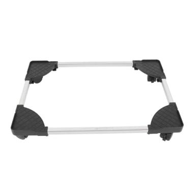 Imagem de Suporte de Torre de Computador, Aço Ajustável CPU Móvel Stand Ventilação e Dissipação de Calor PC Tower Tower Com Rodas de Rodízio para Jogadores e Estudantes