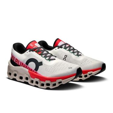 Imagem de On Cloudmonster 2 Tênis feminino, Marfim/Vermelho, 38