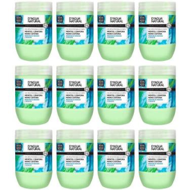 Imagem de Kit 12 Unidades Gel Redutor para o Corpo Dagua Natural Mentol Cânfora 
