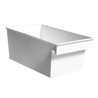 Imagem de IEUDNS Organizador do organizador do gabinete de armazenamento de alimentos de cesta de prateleira Nórdica de geladeira com alça para o Closet Office, S