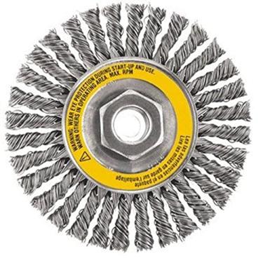 Imagem de DEWALT Dw4936 15,2 cm x 15,2 cm, roda de fio de carbono para longarina, pacote com 6