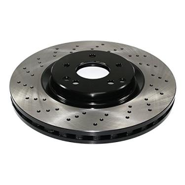 Imagem de DuraGo BR90070602 Disco dianteiro ventilado premium rotor de freio eletroforético