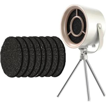 Imagem de Capuz de alcance portátil, exaustor de fogão com desktop com ventilador de exaustão de 3 velocidades, tela de filtro destacável, extrator de recirculação móvel com forte sucção para cozinha,