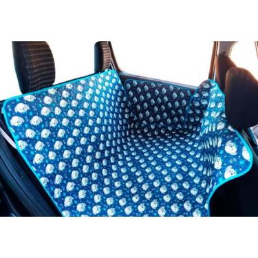 Imagem de Capa Protetora PET Para Carro Dobravel Impermeável - Talentos Pet, Mar