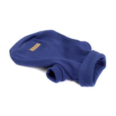 Imagem de Cacharrel de Malha para Cachorro e Gato Pet - Bichinho Chic, Azul, 4