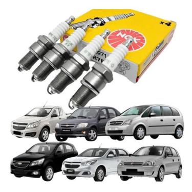 Imagem de Jogo Vela Ngk Agile Cobalt Corsa Meriva Montana Prisma 1.4 Astra Vectr