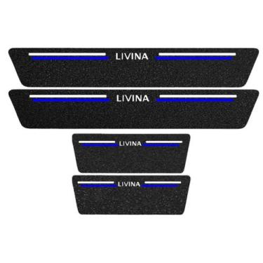 Imagem de Kit Soleira Protetora Porta Premium Blue PVC - Livina - Jhow Adesivos