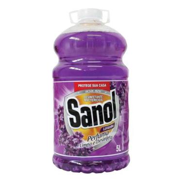 Imagem de Desinfetante Sanol 5l Lavanda Casa Perfumada, Lavanda