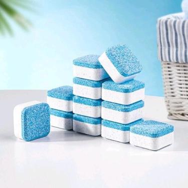Imagem de KIT 12 Pastilhas para Limpeza de Máquinas de Lavar Roupas Efervescente