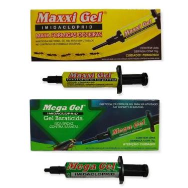 Imagem de Kit 10 Gel Elimina Barata ou Kit 10 Gel Elimina Formiga Marca Senalând