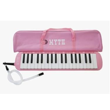 Imagem de Escaleta Melodica 37 Teclas Instrumento de Sopro - Myth/Pianica Selecione a cor (Rosa)