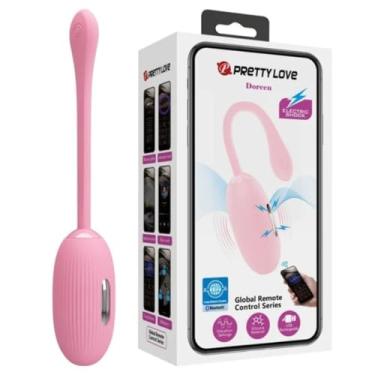 Imagem de Vibrador Cápsula Wireless 12 Modos De Vibrações Com App Brinquedo Erótico Estimulador [ROSA]