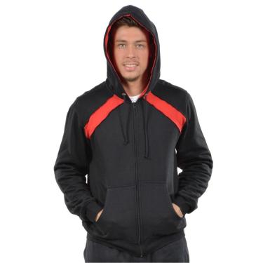 Imagem de Jaqueta lisa com recorte fenomenal Azul royal G-Unissex