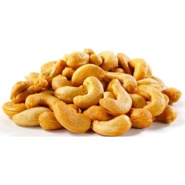 Imagem de Castanha caju castanha torrada w1 inteira com sal premium 500g - NUTRI