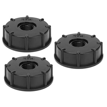 Imagem de Zerodis Conector de Tanque IBC Em Curto 60 Mm de Controle Interno de Diâmetro, 3 Pc e Tambor - Atualização de Plástico (G1/2)