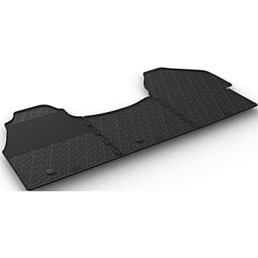 Imagem de Tapetes de borracha personalizados para todas as condições climáticas da Gledring USA, compatíveis com o Mercedes Benz Sprinter sem ventilação/duto de ar FWD - 2019-2023, sem necessidade de corte.