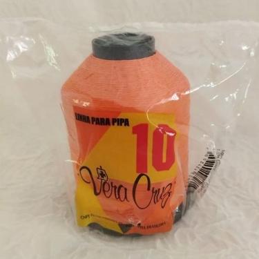 Imagem de Linha de pipa Vera Cruz 1500 jardas fio 10, Laranja