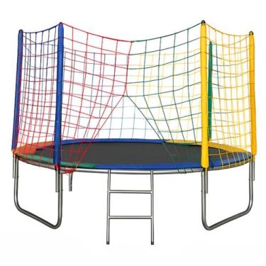 Imagem de Cama Elastica Pula Pula de 2,44 Grande Resistente Nacional Premium Sup