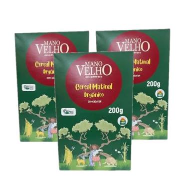 Imagem de Kit 3X: Cereal Matinal Orgânico Sem Açúcar Mano Velho 200g