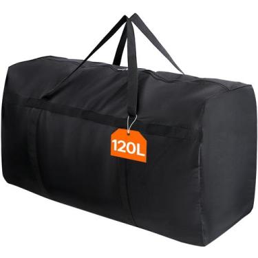 Imagem de Mochila Lifewit 120L de armazenamento extra grande à prova d'água