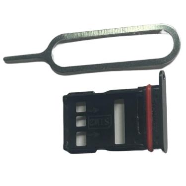 Imagem de zhxchzhi Suporte para cartão SIM duplo OEM + pino compatível com ZTE Nubia RedMagic 8 Pro NX729J/8 Pro+/8s Pro/8s Pro+ peças pretas