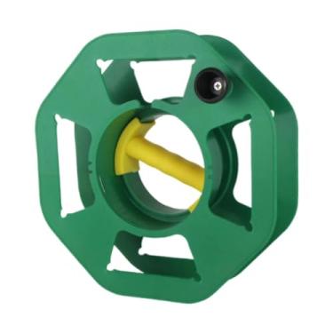 Imagem de predolo Extensão de prato para linha de rolamento, carretel de armazenamento, coleção de cabos multiuso para economia de espaço, organizador de linha portátil, Verde