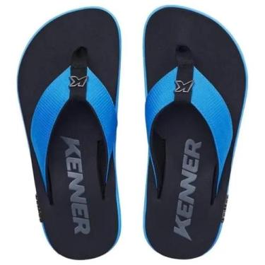 Imagem de Chinelo Sandália Kenner Kivah Azul Sport Azul Turquesa, 39