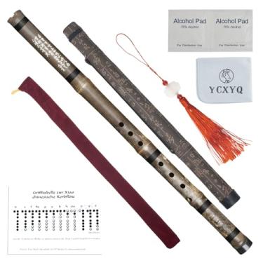 Imagem de YCXYQ Chave G - Xiao Curto Artesanal Profissional 8 Furos Bambu Xiao Flauta Zizhu Vertical Xiao Roxo Bambu Curto Flauta Chinesa Tradicional Instrumento Musical Adequado para Estudantes Iniciantes