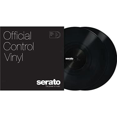 Imagem de Serato Controle de vinil preto, par de 30,5 cm (SCV-PS-BLK-OJ)