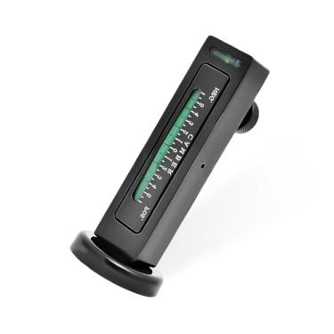 Imagem de KVAEY Ferramenta de calibre magnético ajustável, ferramenta de alinhamento de cubo de roda para reparo de pneus, ferramenta de alinhamento de roda de calibre magnético universal para a maioria dos