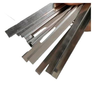 Imagem de 4 Pcs Legth 500mm 304 Barra Quadrada De Aço Inox Espessura 1mm 2mm 3mm 4mm 5mm Barra De Aço Plana Barra De Aço Pequena, One Color, 2.5x2.5x500mm 4pcs