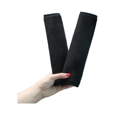 Imagem de Capa De Cinto De Segurança De Carro De Pelúcia Quente 2 Peças Proteção