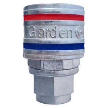 Imagem de Engate Rápido 1/4 X 1/4 Fêmea Com Rosca Cr 10400E Garden
