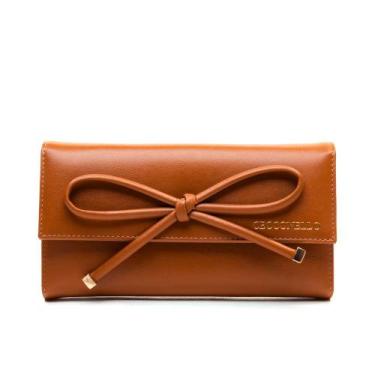 Imagem de Bolsa Lizzie Couro Marrom Cecconello C2956-3