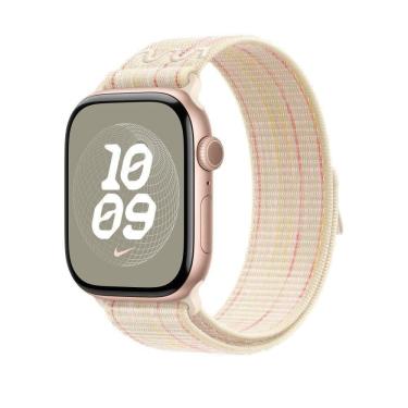 Imagem de Pulseira Apple Watch Loop Esportiva 46 mm, Apple, Estelar Rosa