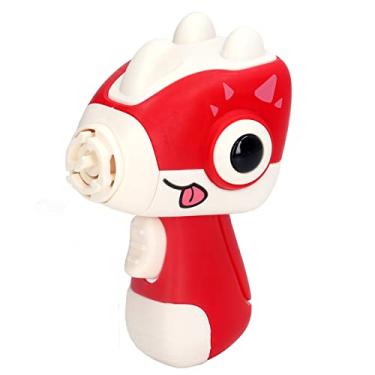 Imagem de Generic Lançar o Brinquedo de Disco Voador, Iluminar o Giroscópio de Giroscópio de de Dinossauro Eletrônico Interativo Seguro para Crianças para o Quintal (Vermelho)