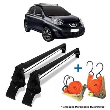 Imagem de Rack De Teto Bagageiro + 2 Cintas March Ano 11/20 - Vhip