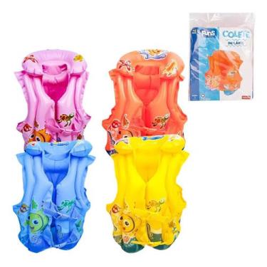 Imagem de Colete Inflável Infantil Piscina e Praia 40x45cm - Funs