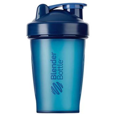 Imagem de BlenderBottle Coqueteleira clássica/Diet Shaker/Coqueteleira Proteína com Blenderball / 590 ml - Azul marinho