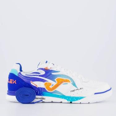 Imagem de Chuteira Joma Top Flex Rebound Futsal Branco, 40