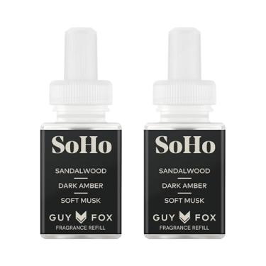 Imagem de Pura and Guy Fox - Fragrance for Smart Home Air Diffusers - Room Freshener - Aromatherapy Scents for Bedrooms & Living Rooms - Odor Eliminator - 2 Pack - SoHo